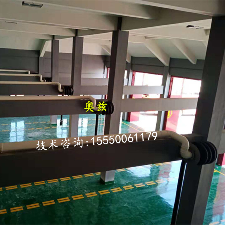 消防车尾气排放装置